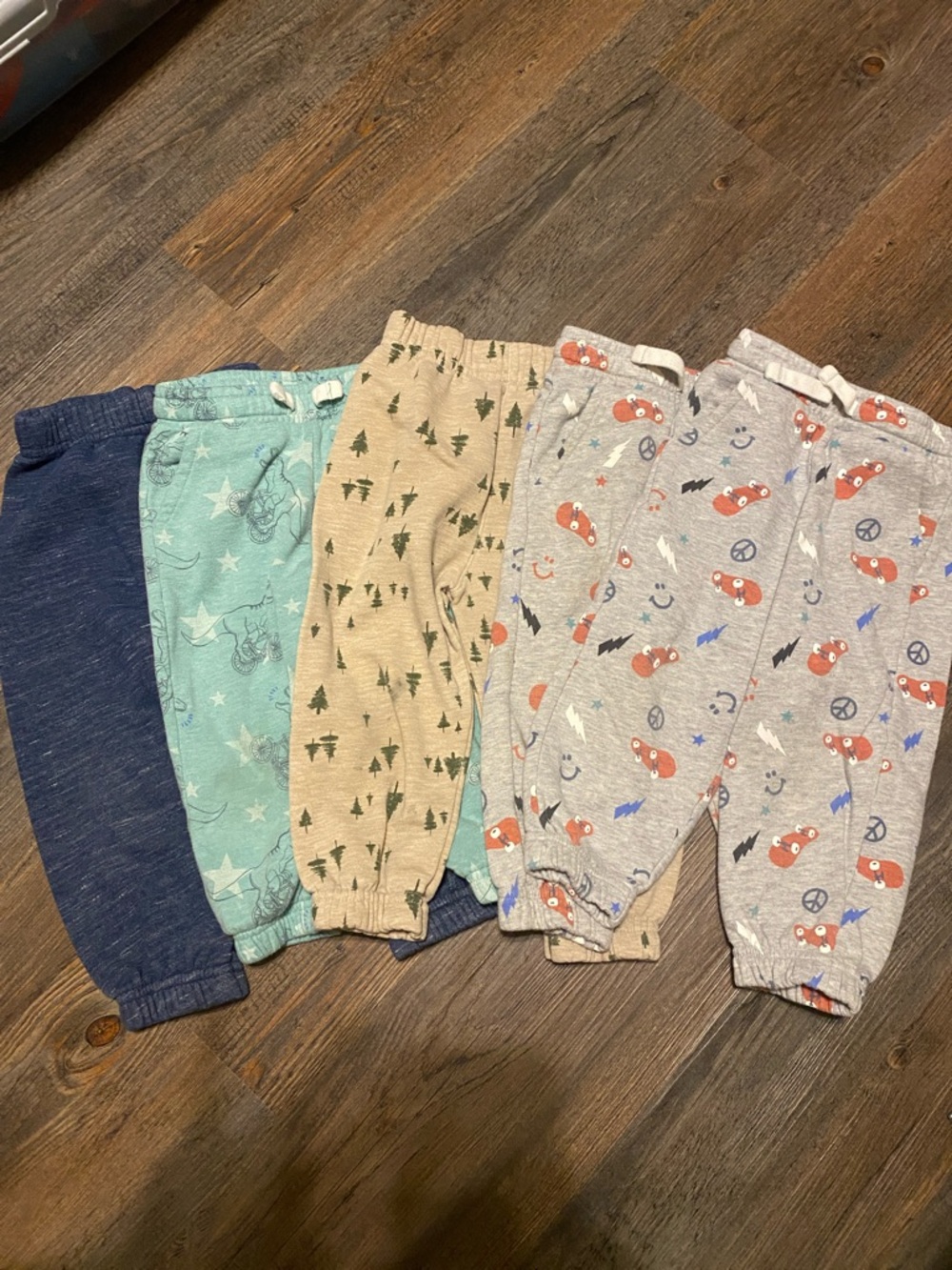 Bundle of five pairs of 2T pants